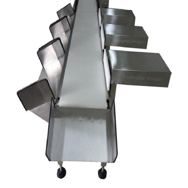 Shrimp/Aquatic Product Quality Classification Multi-Level Weight Sorting Checkweigher