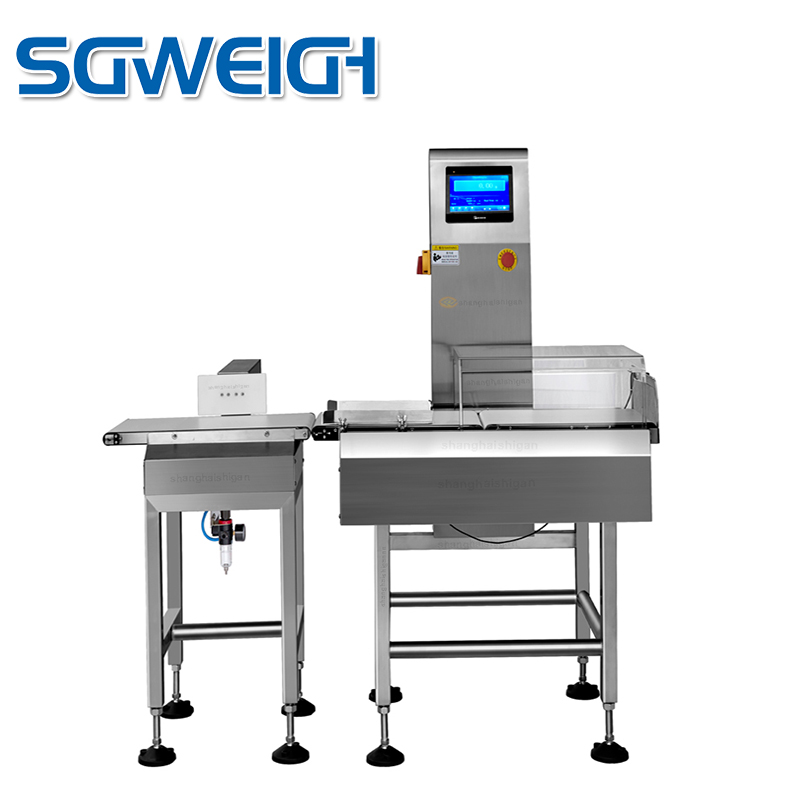 0.1-3KG Steel Ball Online Automatic Check Weighing Conveyor System with Rejector