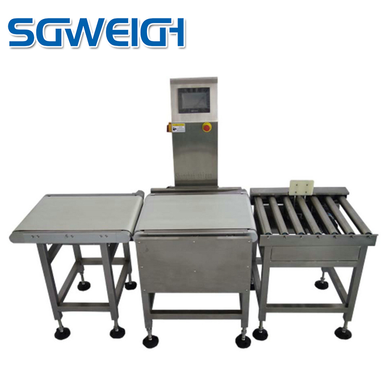 Stainless Steel Dynamic Automatic Checkweigher Machine with Pusher Reject
