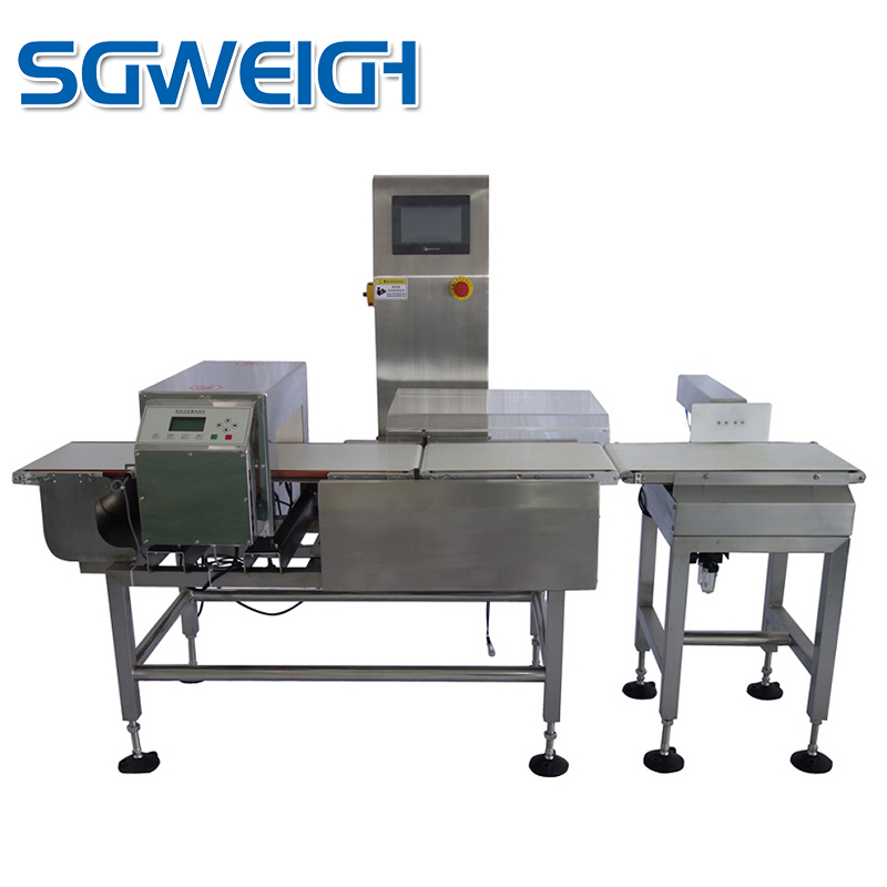 High Accuracy and Stability Metal Detector Combo Automatic Weighing Machine