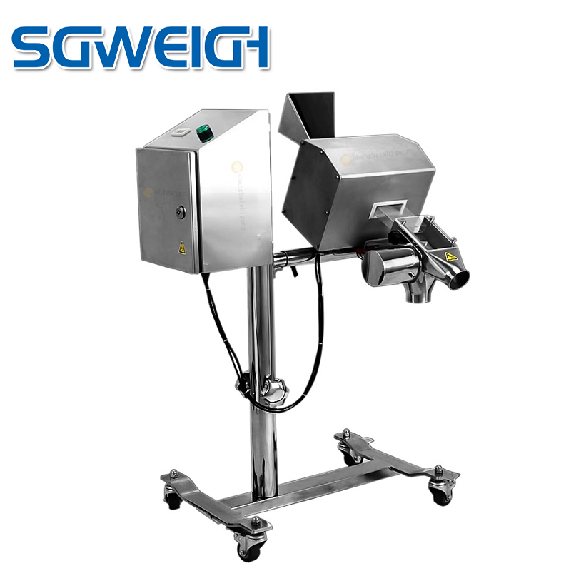 Small Vertical Capsule Metal Detector For Pharma And Nutraceutical