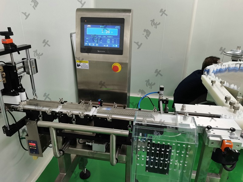 Smart Industrial Touched Display Check Weigher Machine