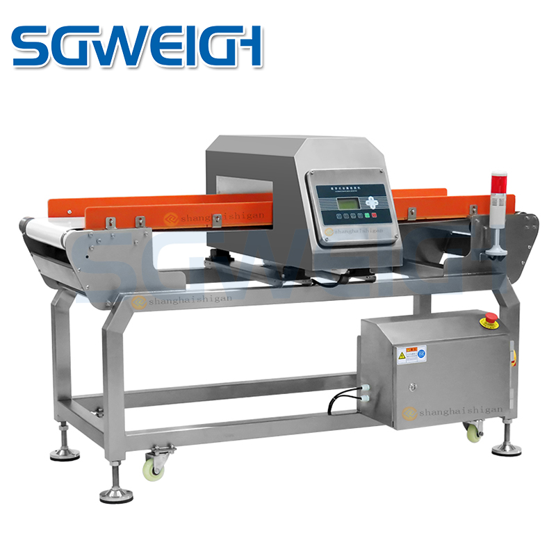 Industrial Conveyor Rejection Function Food Packaging Automatic Metal Detector