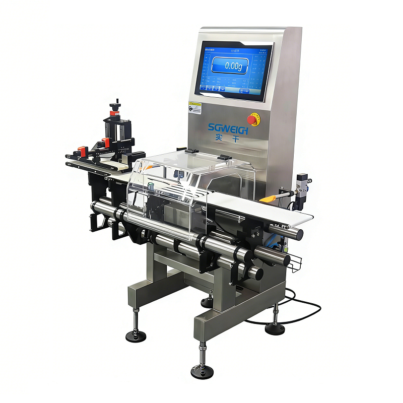 high throughput box weight checker