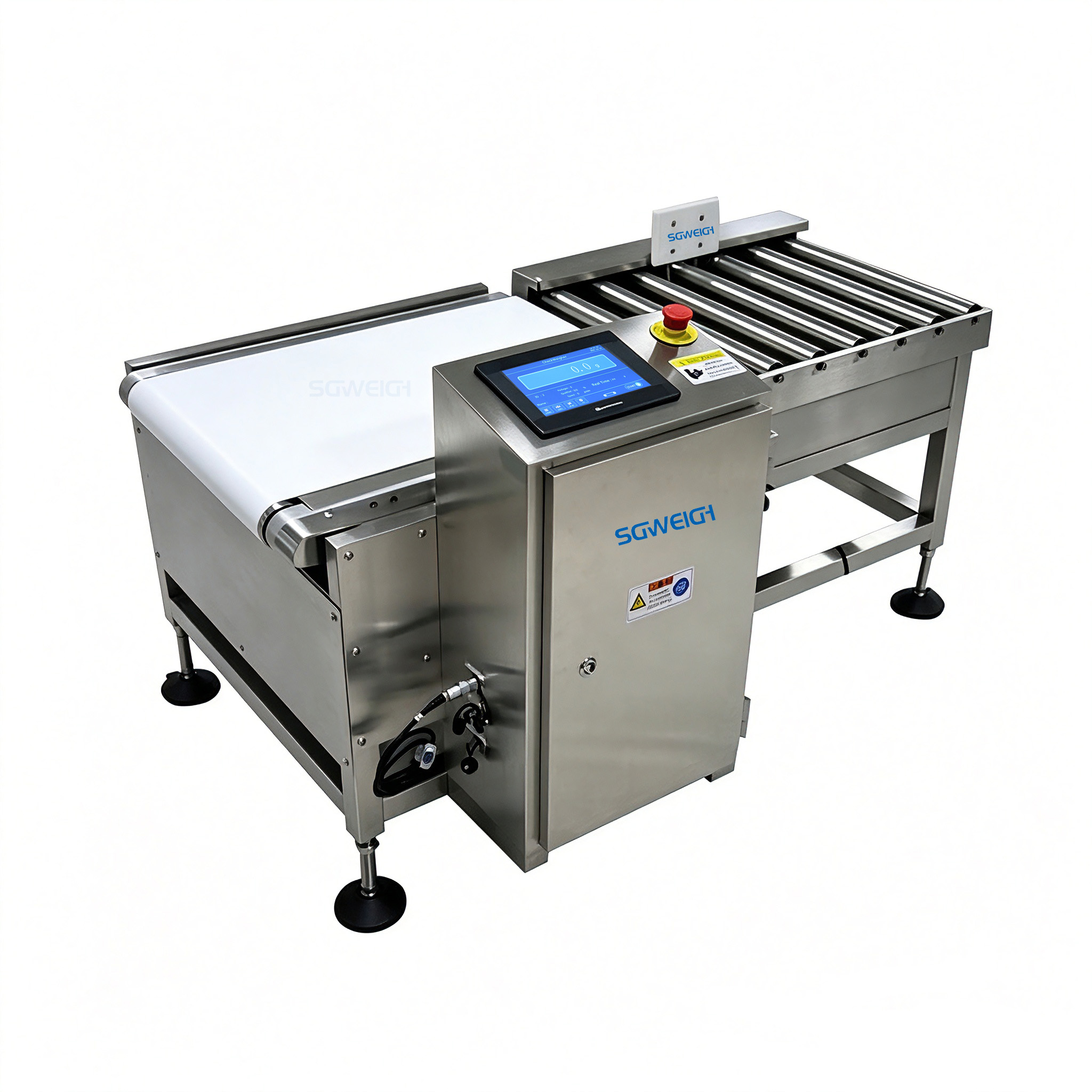 high capacity conveyor checkweigher