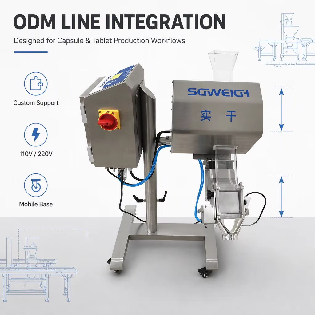 pharmaceutical tablet metal detector