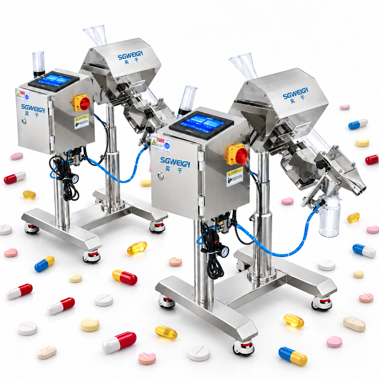 tablet capsule metal detection system